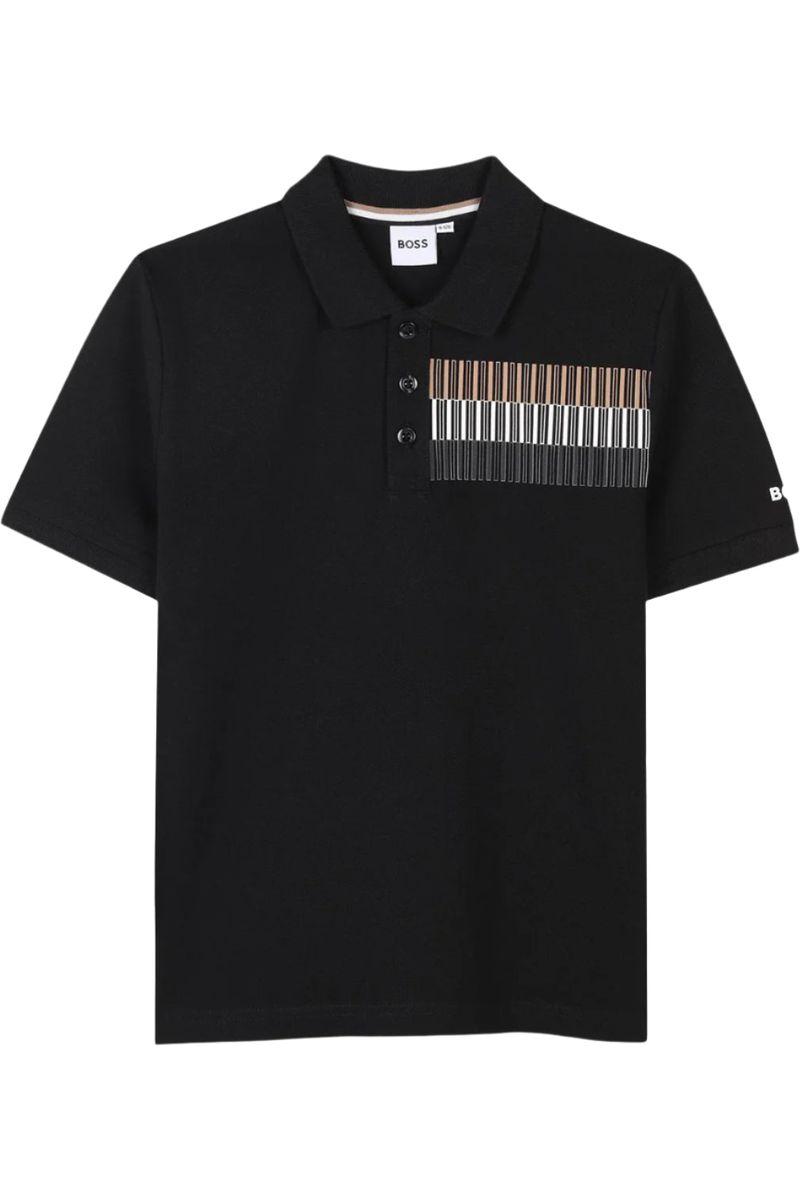 חולצת צווארון BOSS בעיצוב ייחודי לילדים