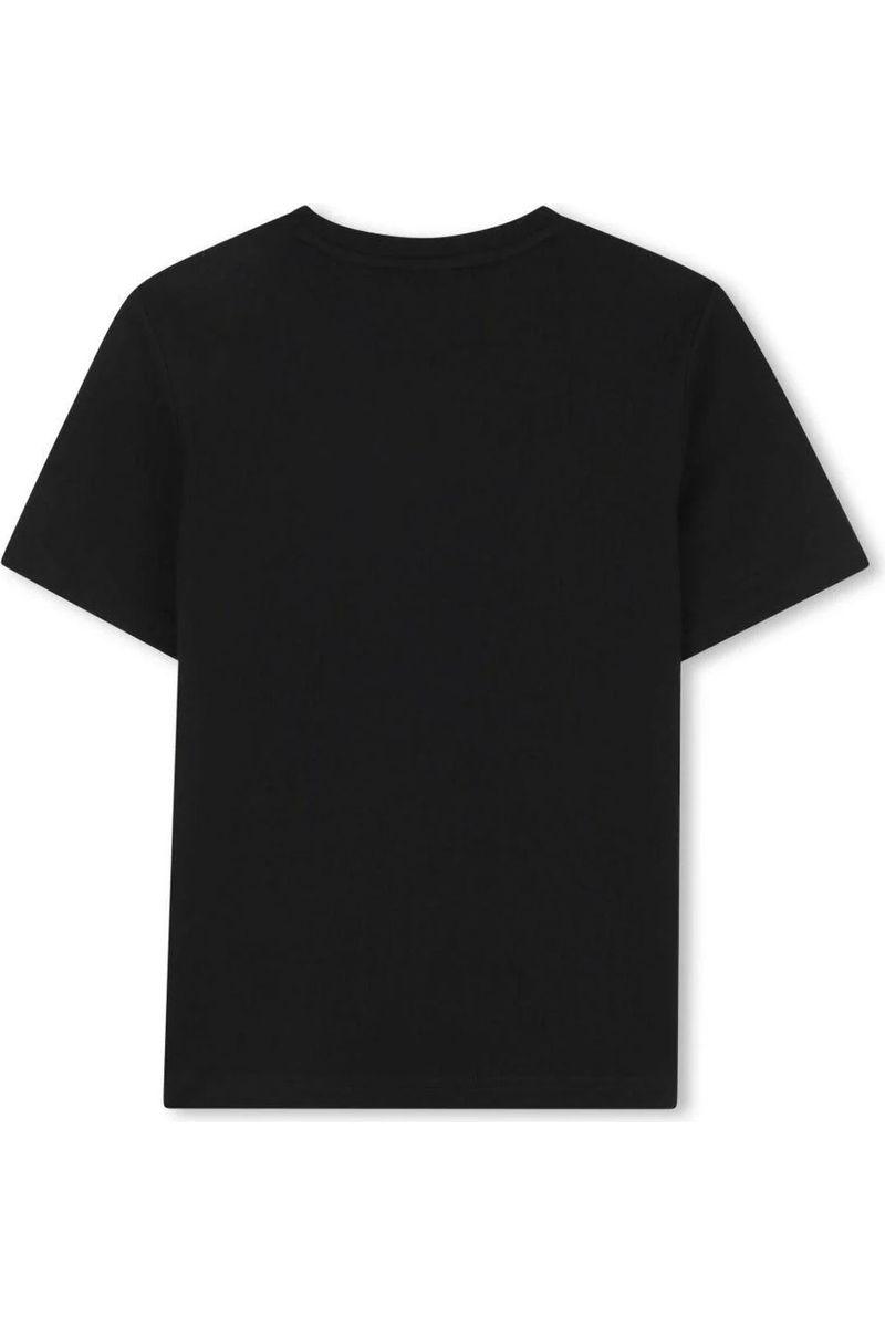 חולצת טישירט BOSS הדפס לוגו כפול לילדים