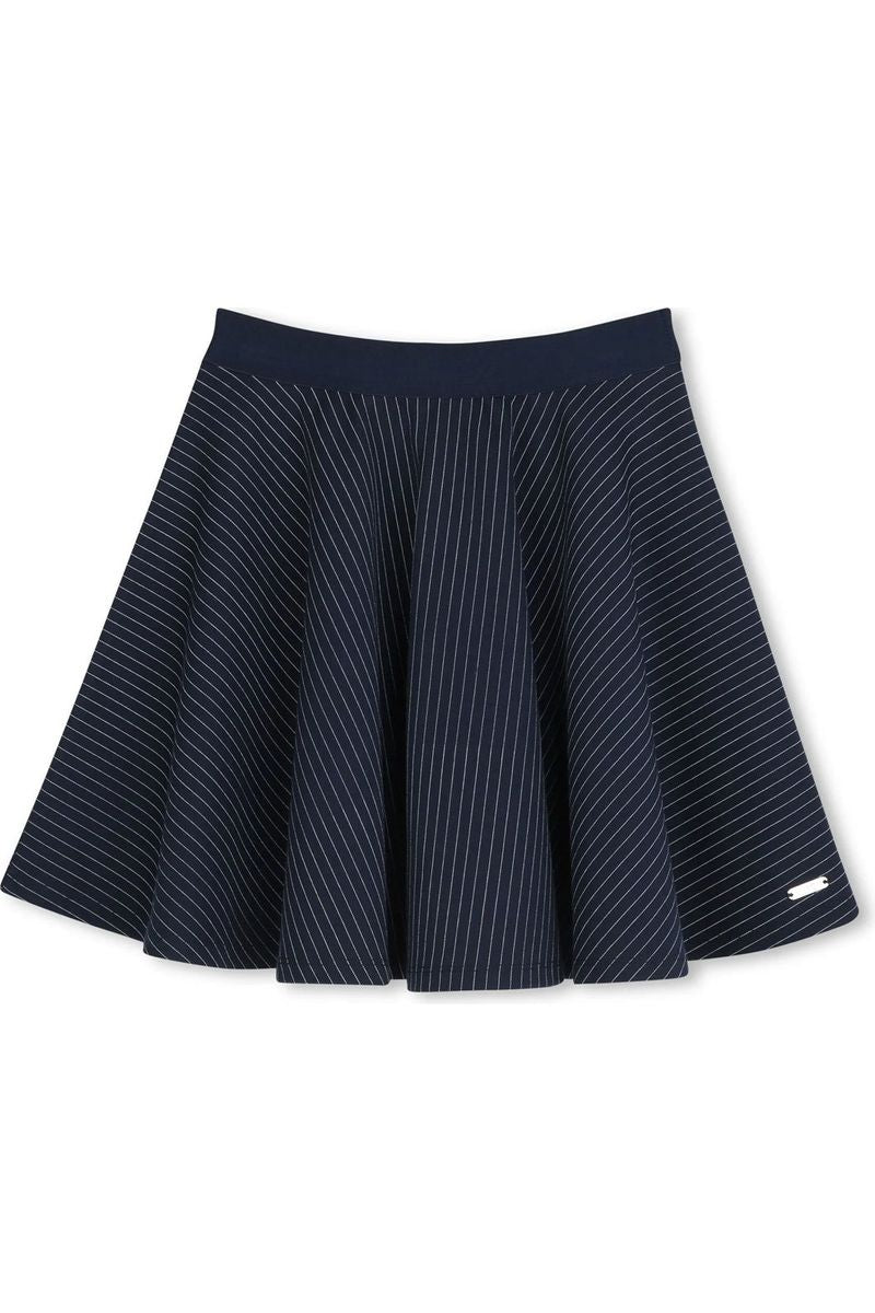 חצאית פליסה BOSS פסים לילדות