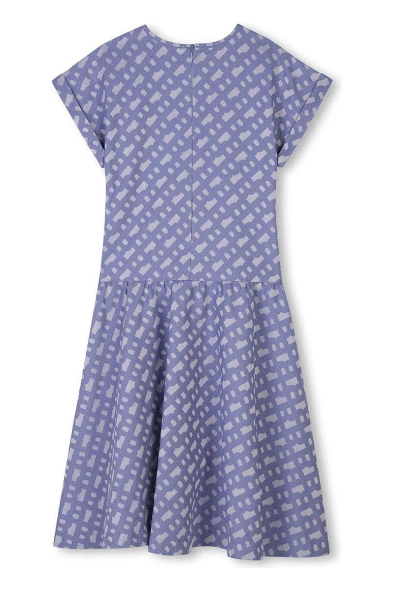 שמלת BOSS לוגו מונוגרמה לילדות