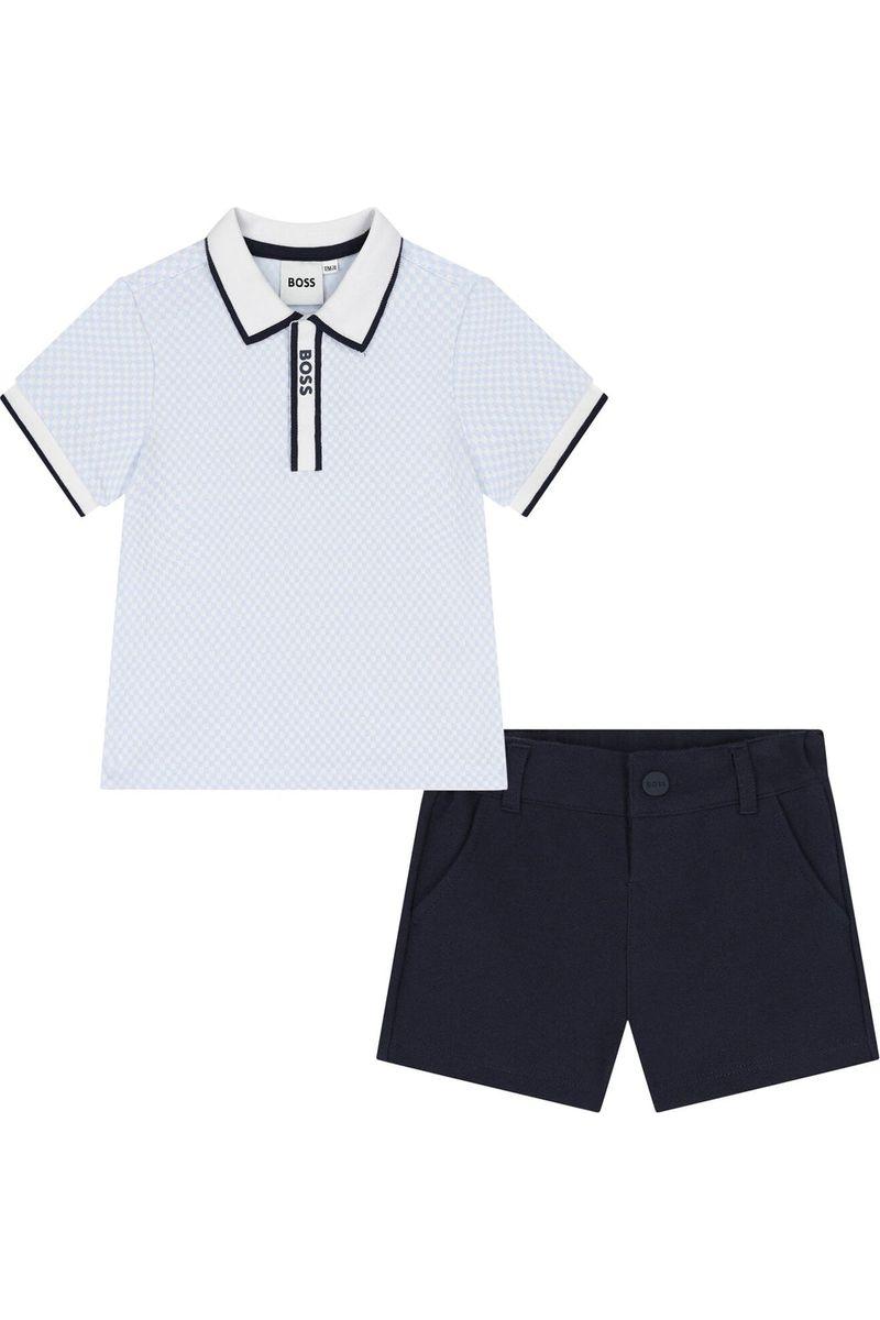 חליפת BOSS אלגנט ממותגת לתינוקות