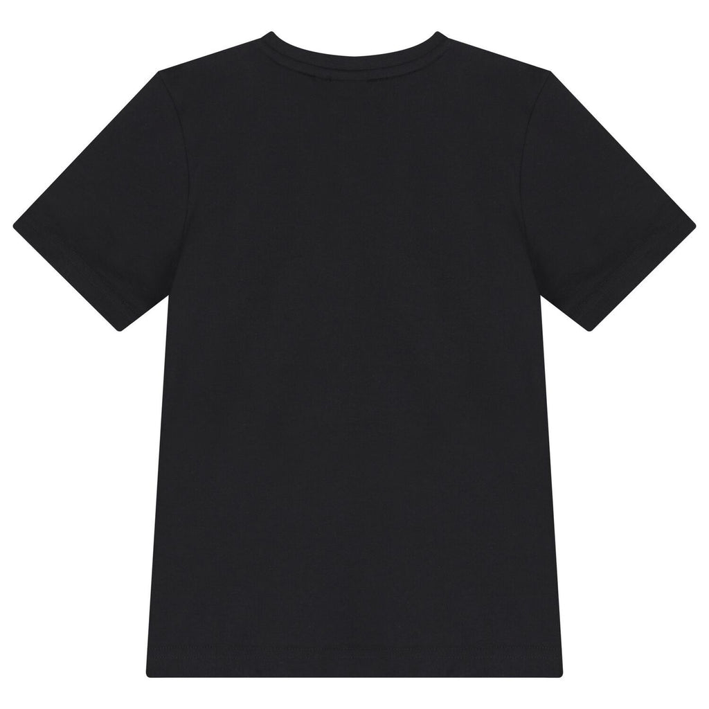 חולצת BOSS לוגו כפול BLACK / 4Y