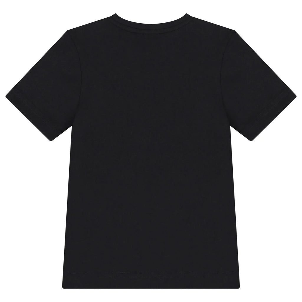 חולצת BOSS לוגו ריבוע גדול BLACK / 4Y