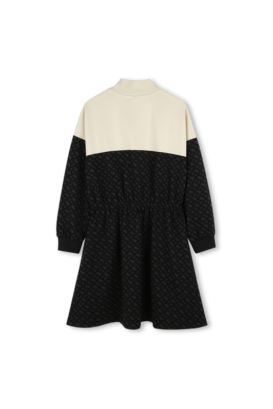 שמלת BOSS רוכסן באמצע BLACK / 4Y