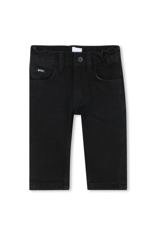 ג'ינס BOSS ארוך לילדים BLACK / 03M