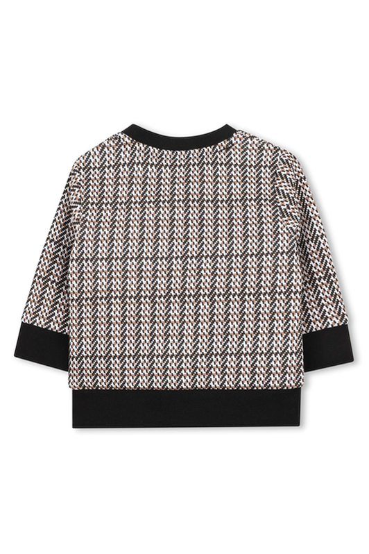 סווטשירט BOSS פסים לתינוקות BLACK / 03M