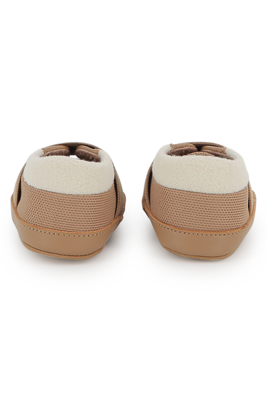 נעלי טרום הליכה BOSS לוגו גדול לתינוקות BROWN / 16