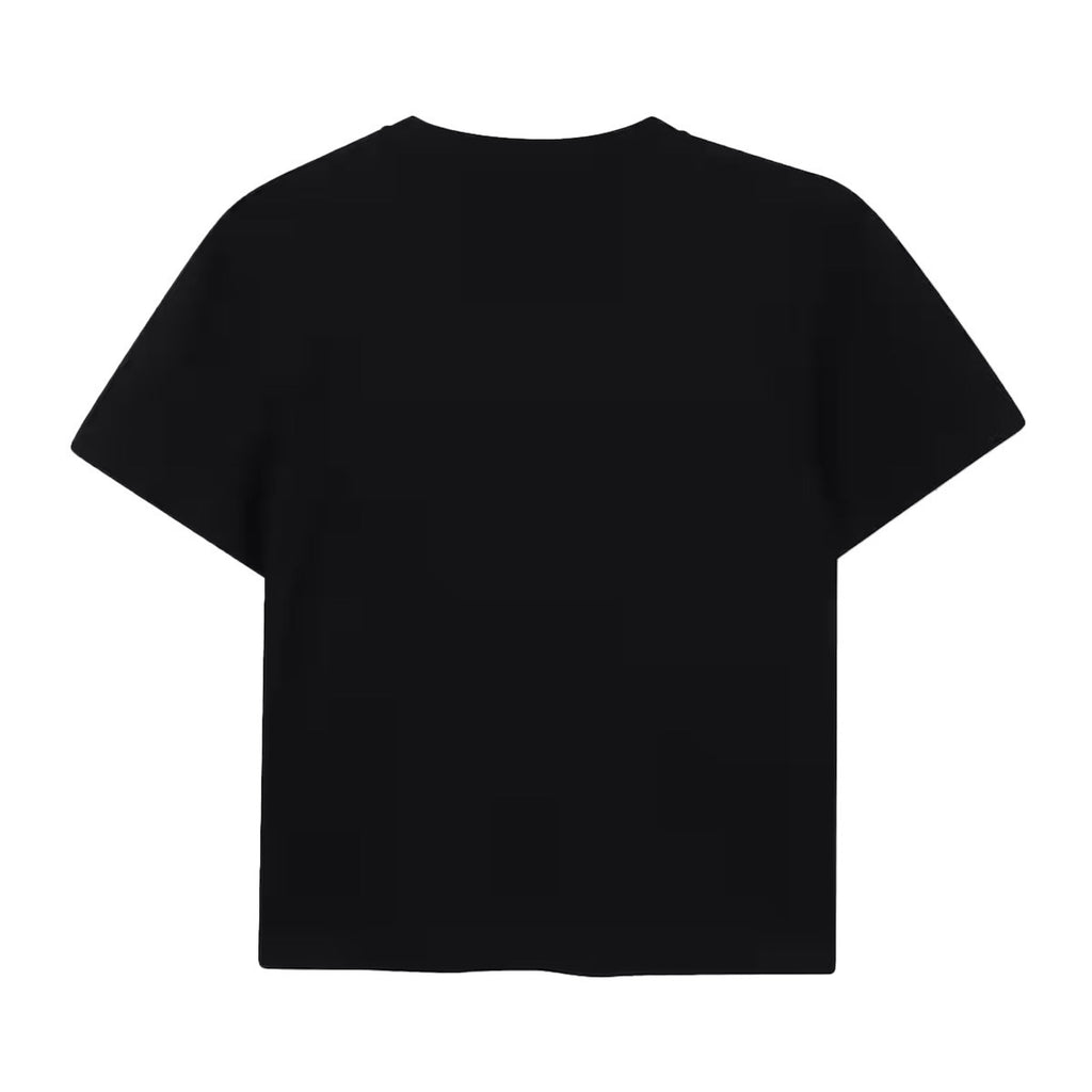 חולצת טישרט BOSS הדפס מסגרת גרפי לילדים BLACK / 4Y