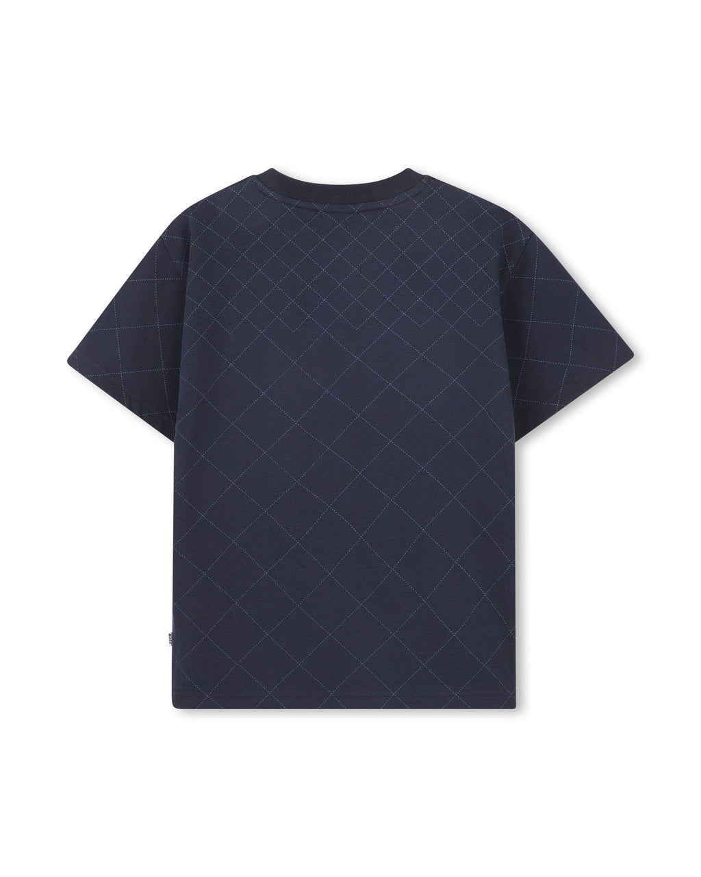 חולצת טישרט BOSS פס צד צבעוני לילדים BLUE / 4Y