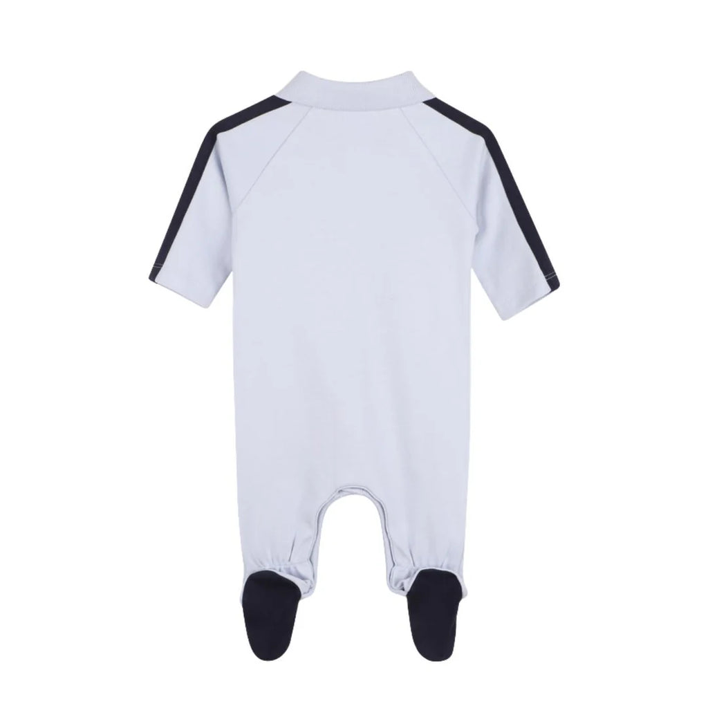 אוברול BOSS מיתוג חזה עדין לתינוקות BLUE / NB