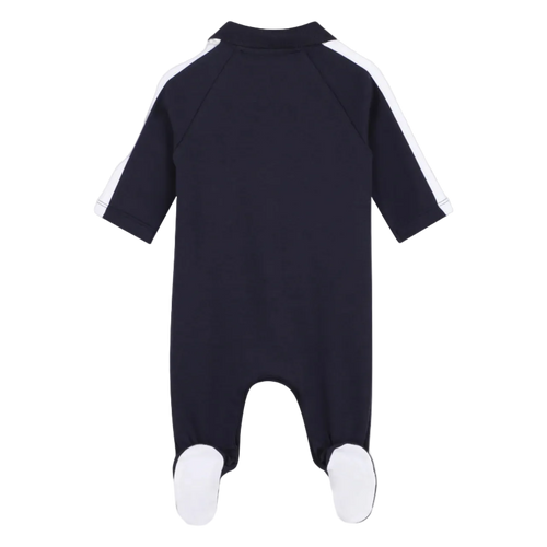 אוברול BOSS מיתוג חזה עדין לתינוקות BLUE / NB