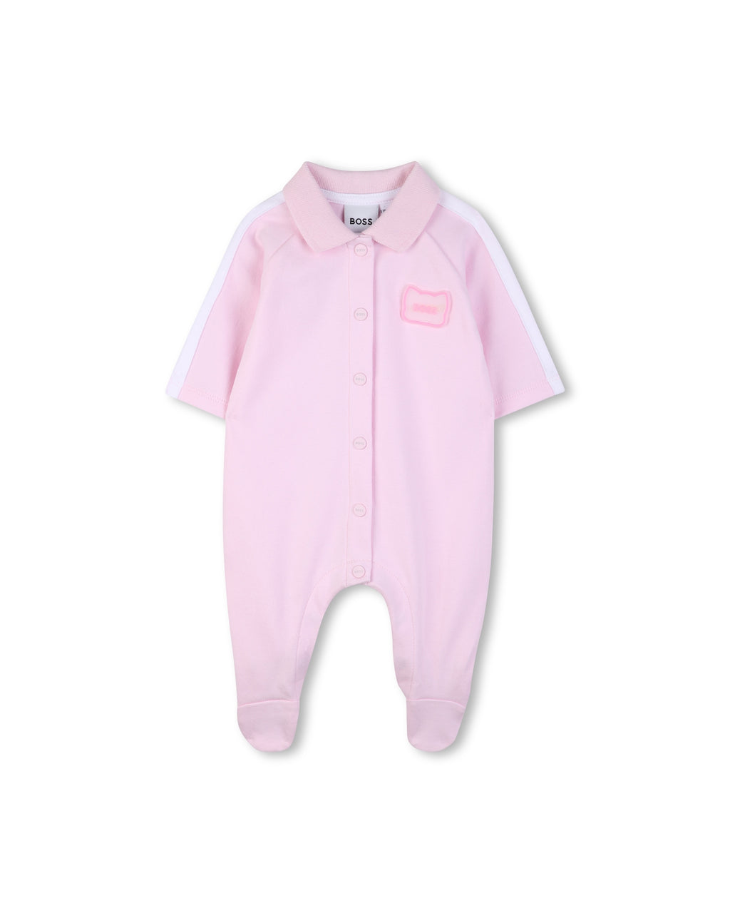 אוברול BOSS מראה חלק רך לתינוקות Red / NB