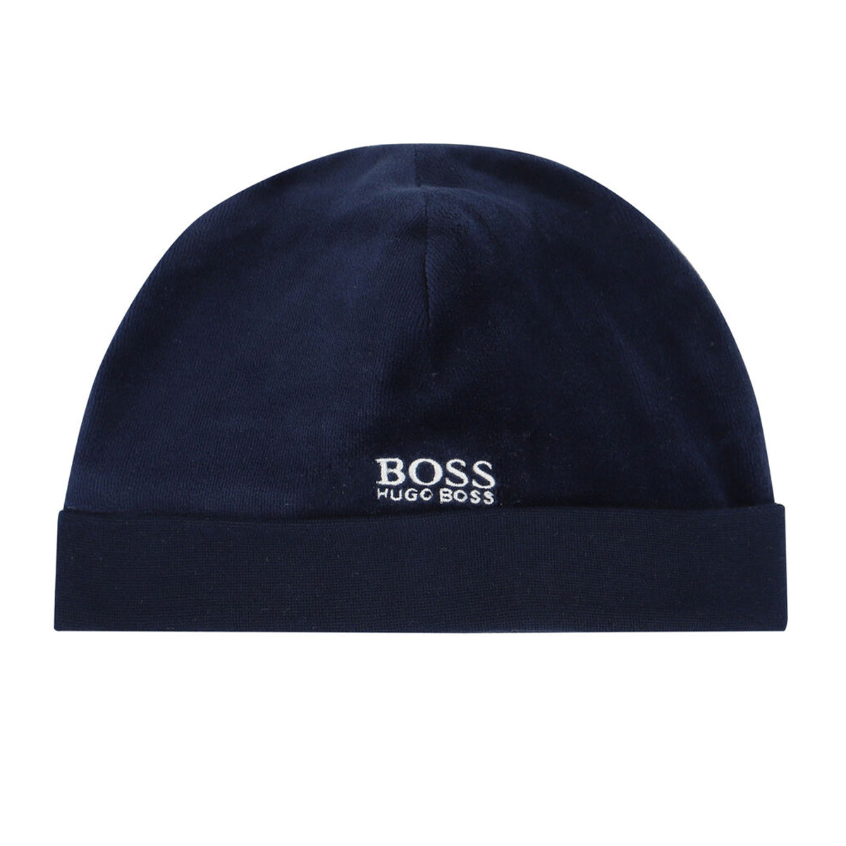 כובע BOSS כותנה לוגו מותג לתינוקות