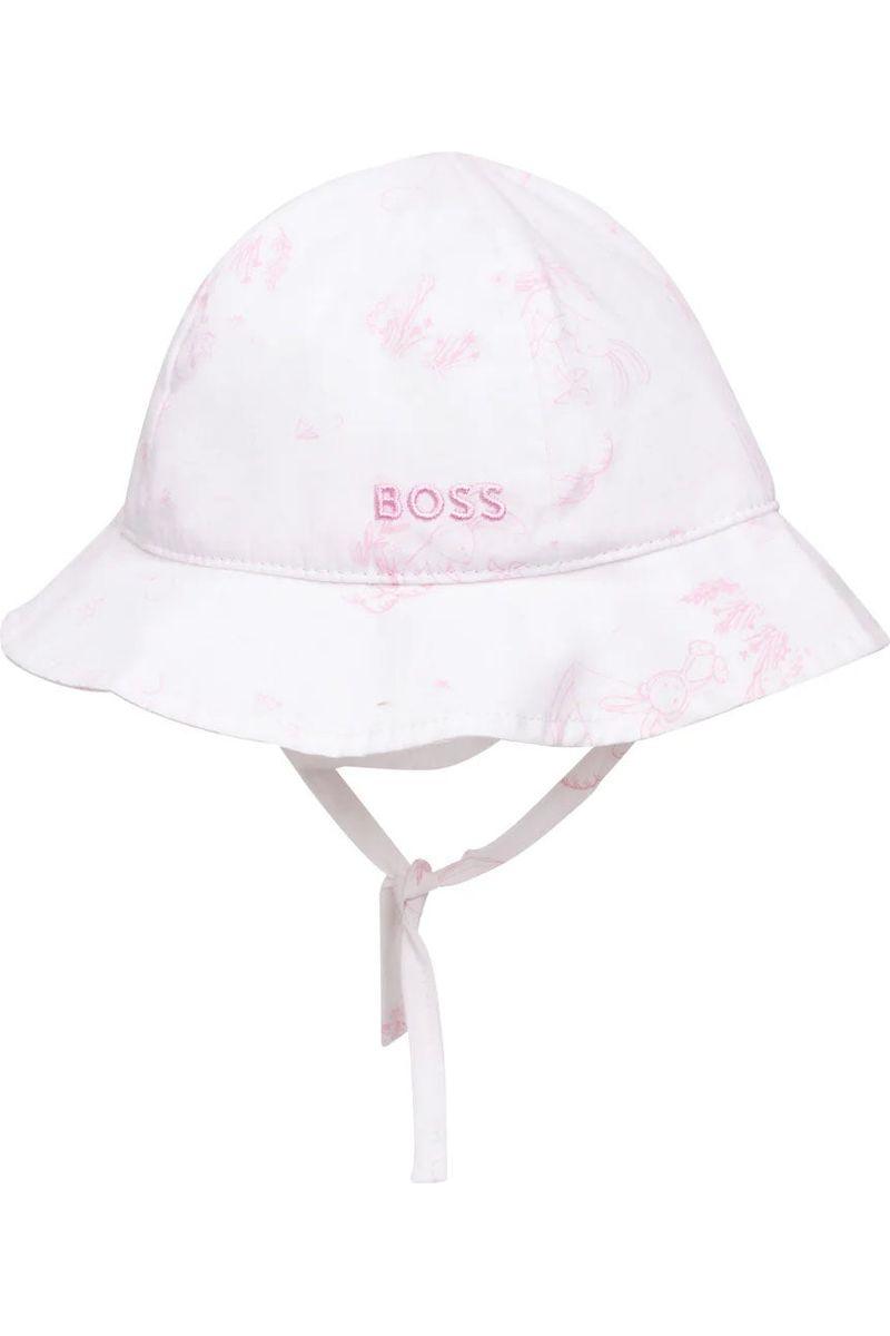 כובע שמש HUGO BOSS POPLIN לתינוקות