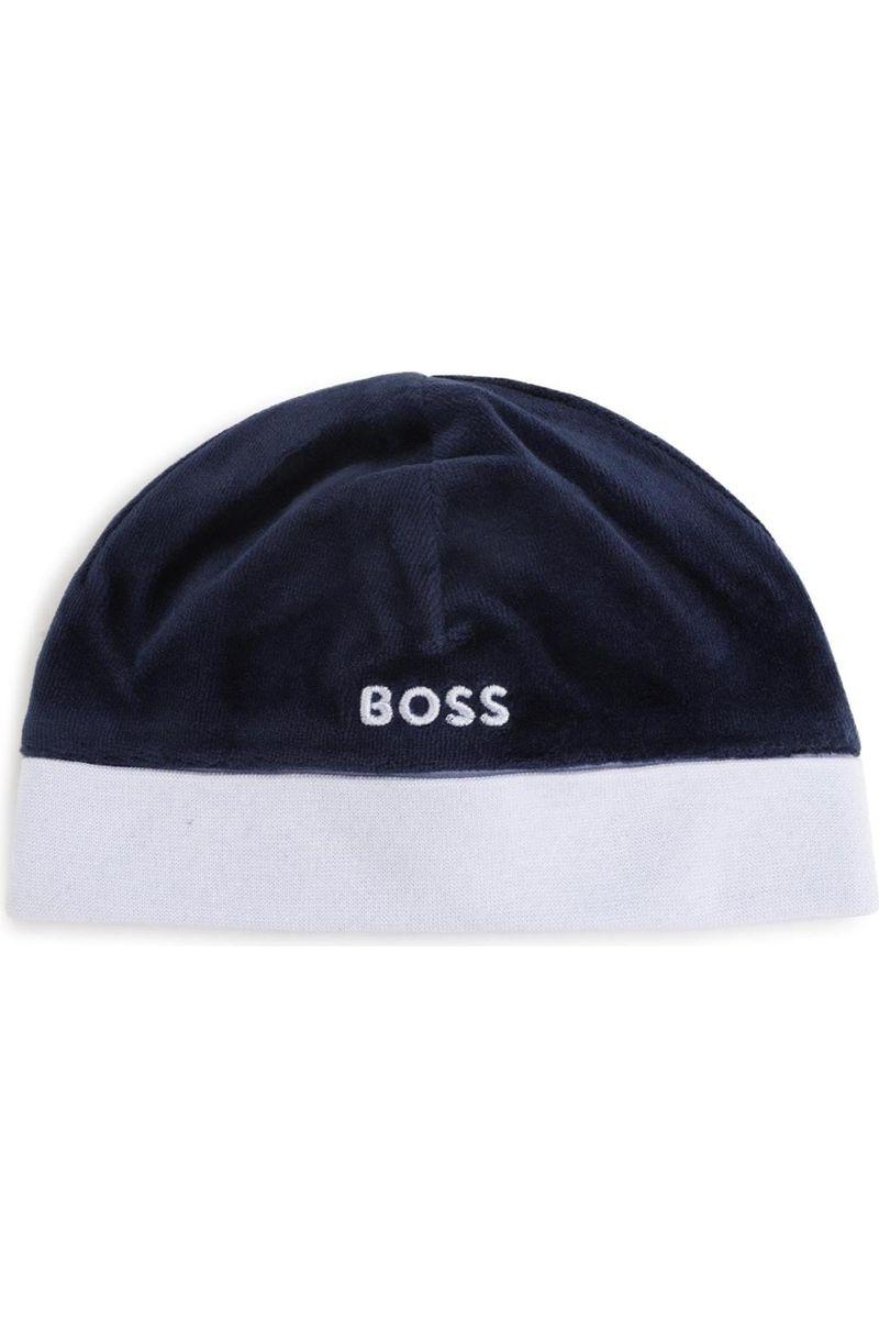 כובע צמר BOSS לוגו לתינוקות