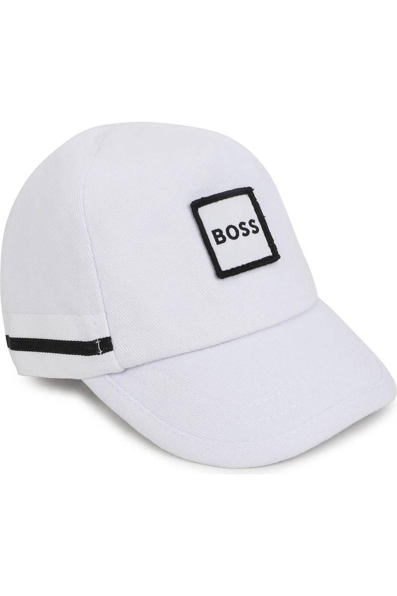 כובע מצחייה BOSS NB לוגו מרובע לתינוקות