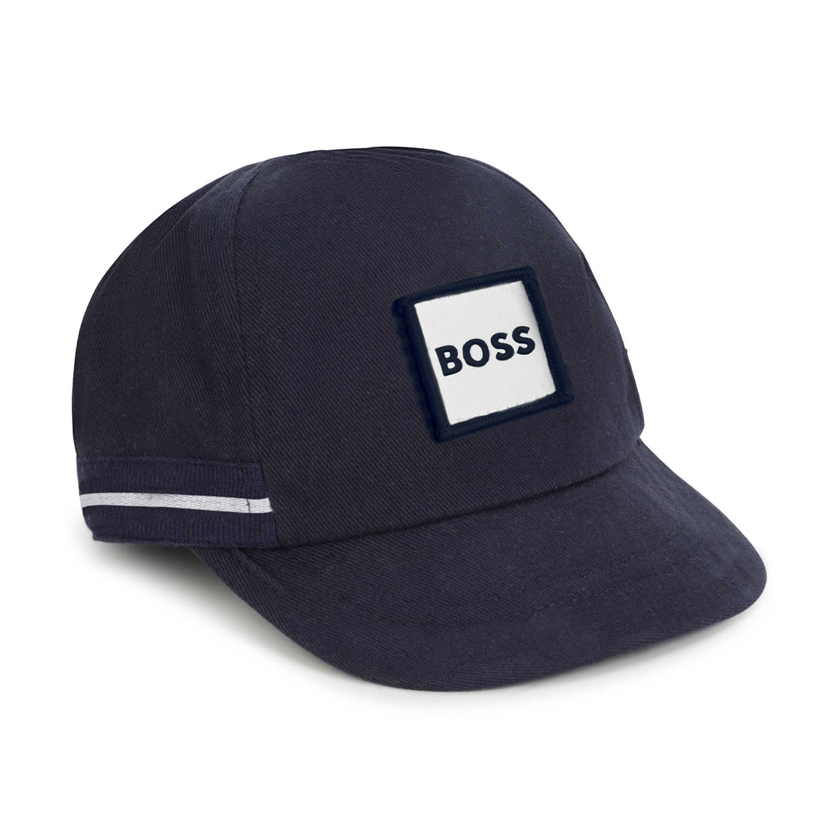 כובע מצחייה BOSS NB לוגו מרובע לתינוקות