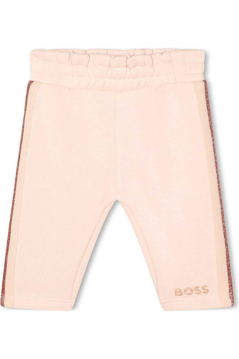 מכנסי טרנינג BOSS פסים בצד לתינוקות