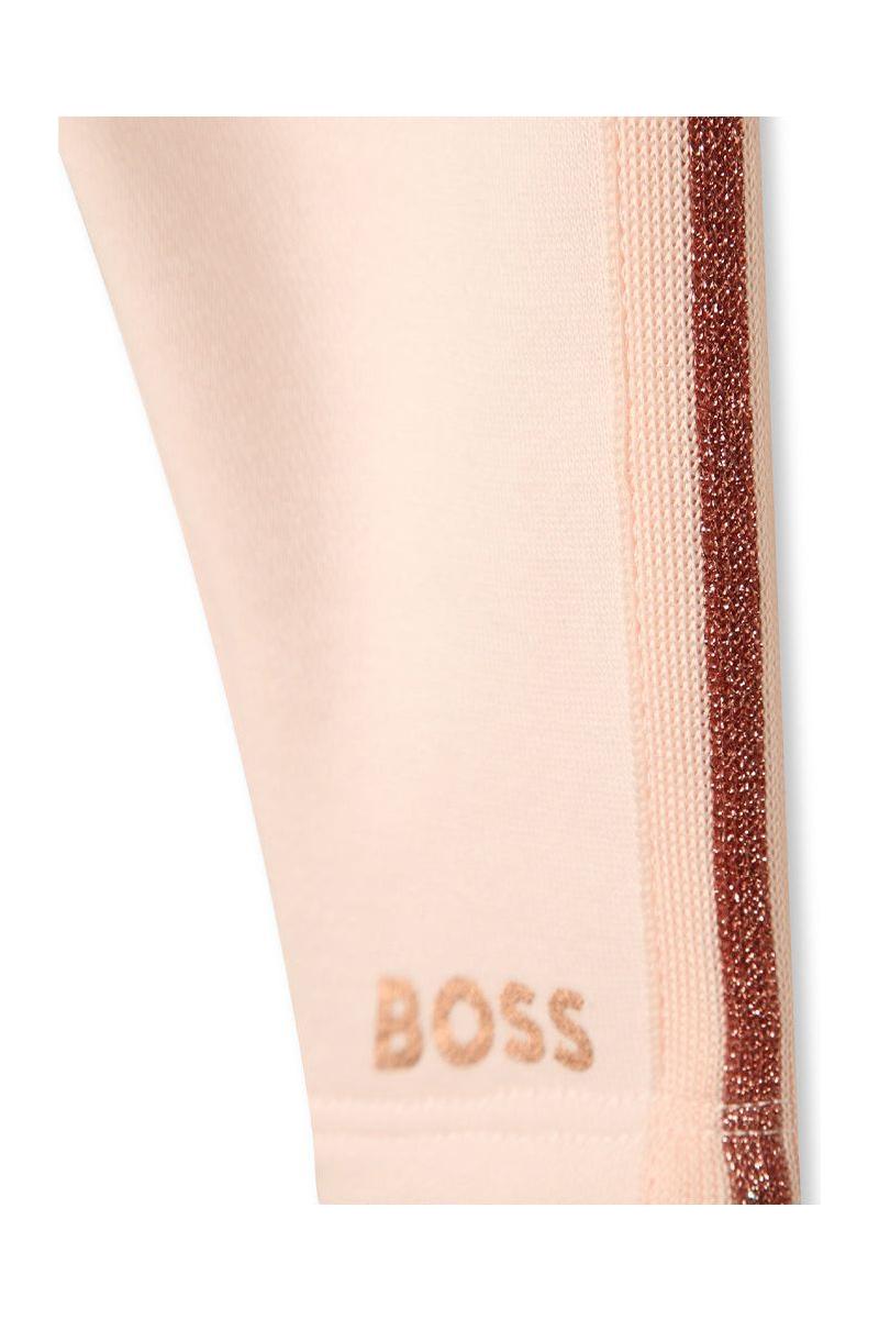 מכנסי טרנינג BOSS פסים בצד לתינוקות