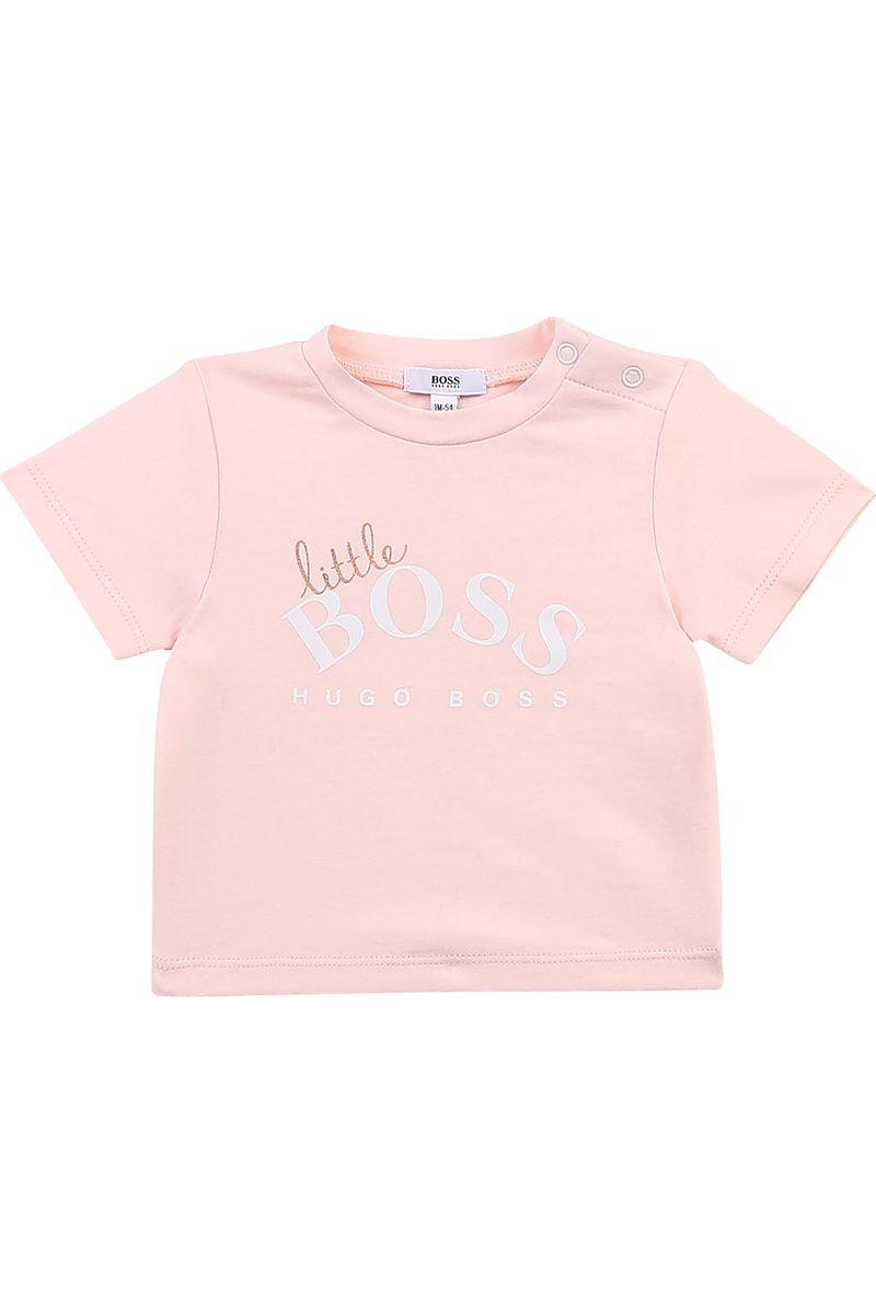 טישרט HUGO BOSS LITTLE לתינוקות