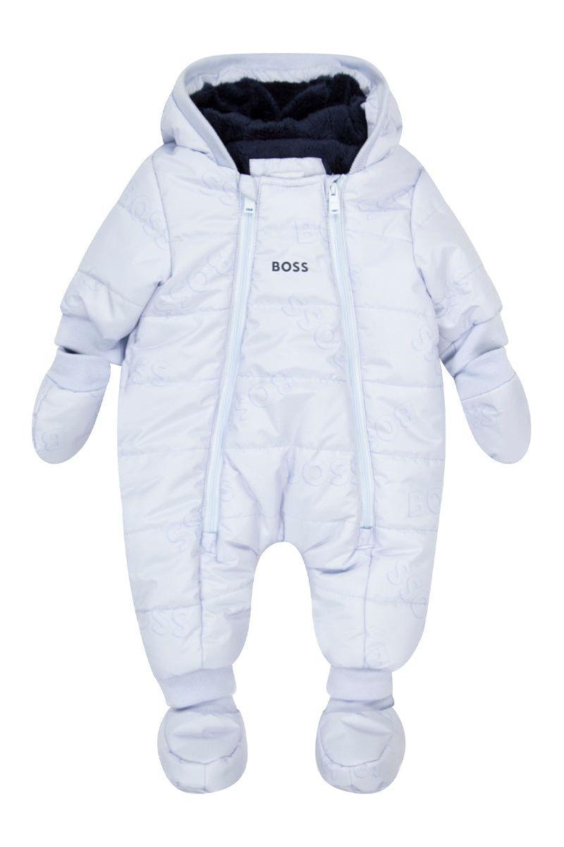 אוברול פוך BOSS כולל כפפות+רגליות לתינוקות