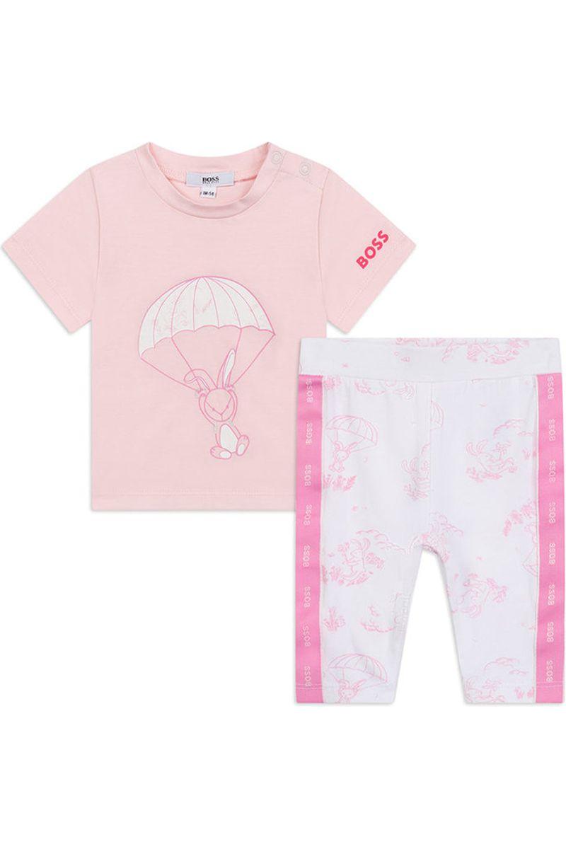 סט חולצת טריקו וטייץ HUGO BOSS JERSEY לתינוקות