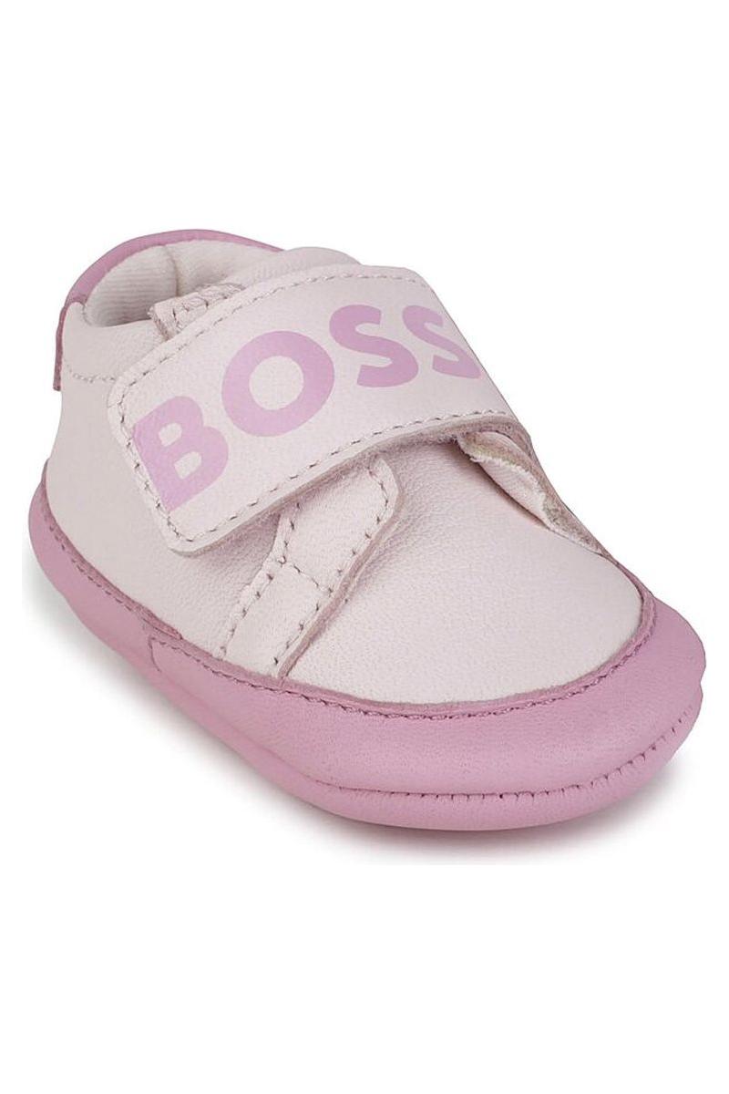 נעלי טרום הליכה BOSS סגירת סקוץ' לתינוקות