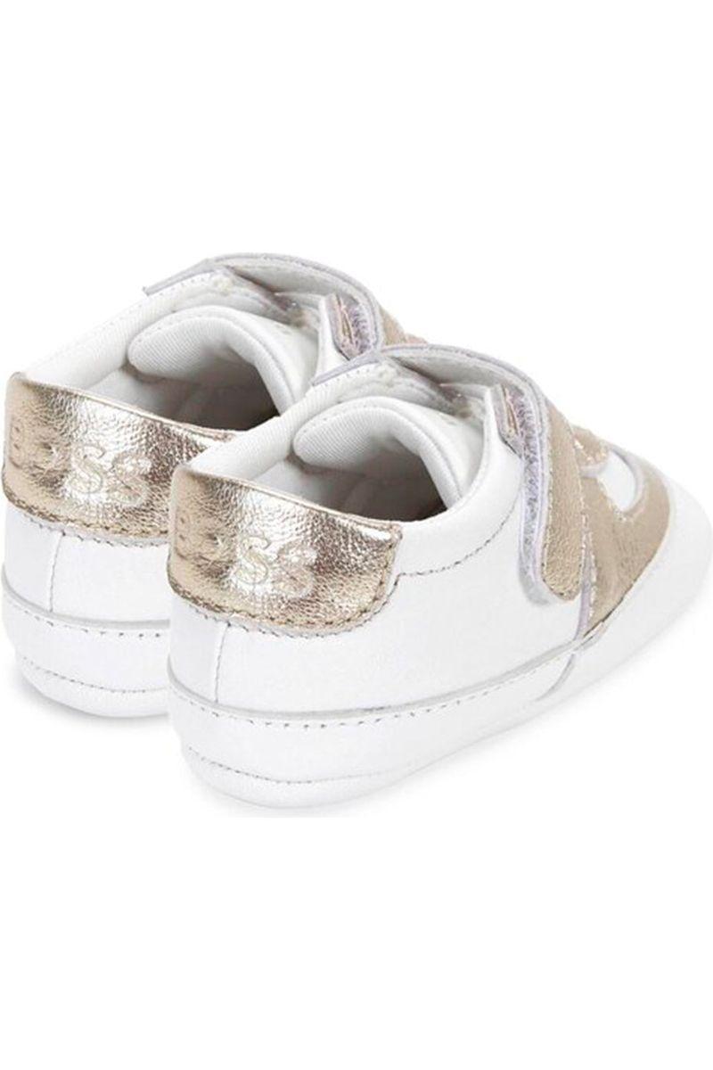 נעלי טרום הליכה BOSS מוזהבות לתינוקות