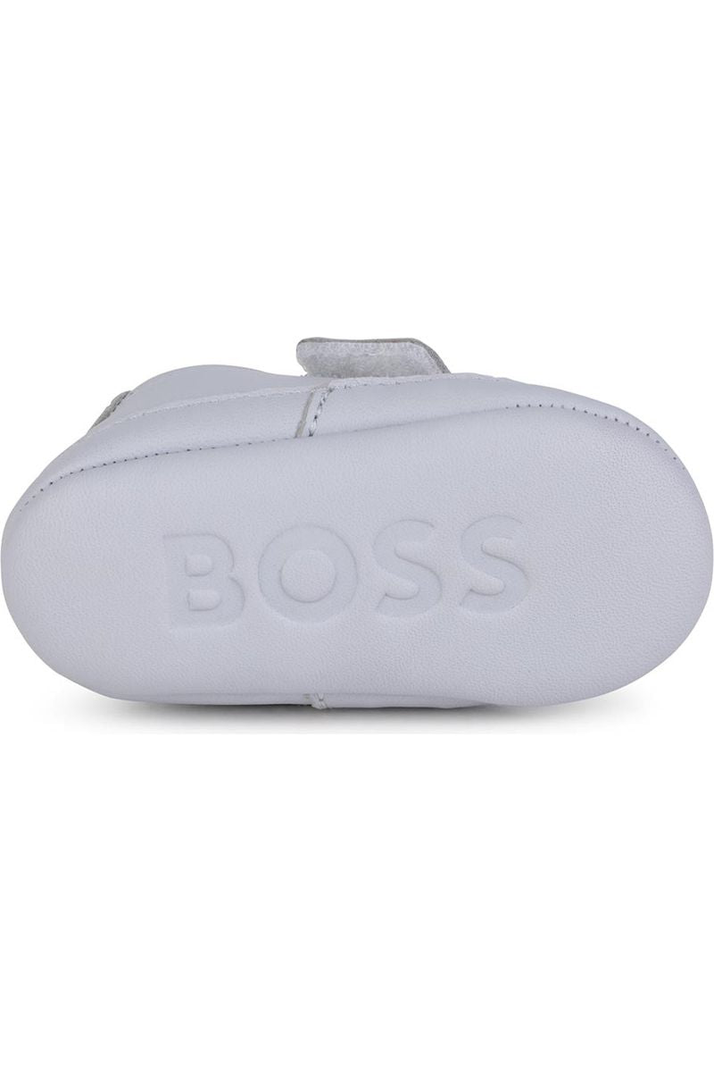 נעלי טרום הליכה BOSS הדפס לוגו לתינוקות