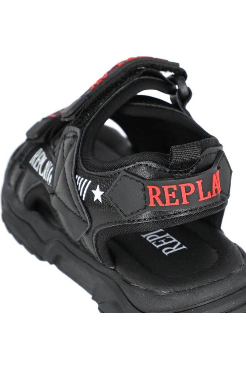 סנדל REPLAY לילדים לוגו אדום