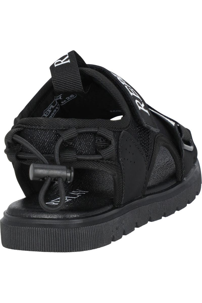 סנדלי REPLAY עם שרוך אלסטי אחורי ומעצור לילדים