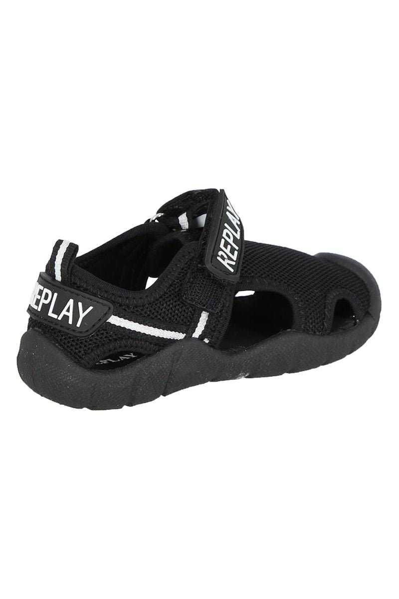 סנדלי Replay ללא שרוכים סקוץ' בלוגו המותג לילדים