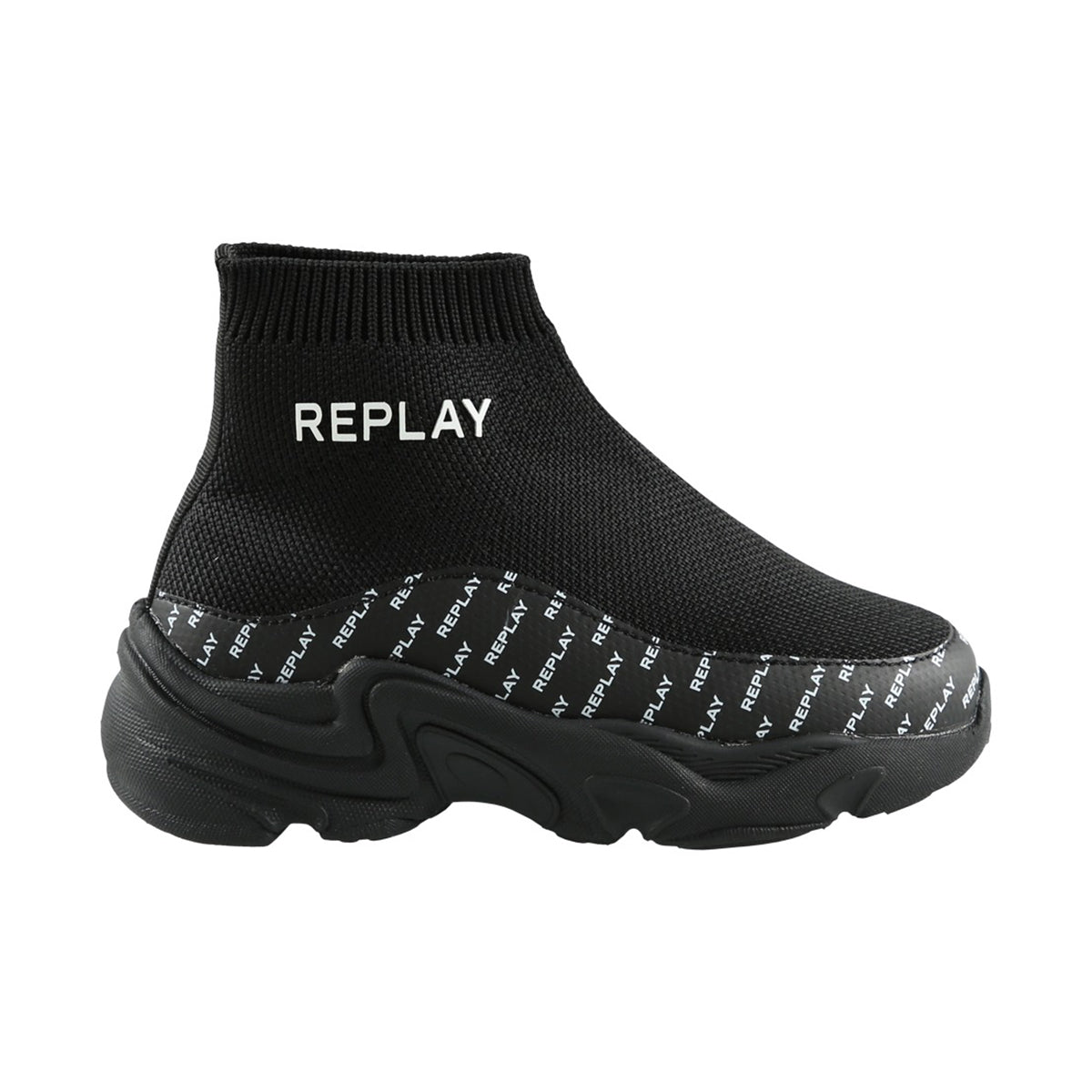 נעלי גרב REPLAY סוליה גבוהה לילדים