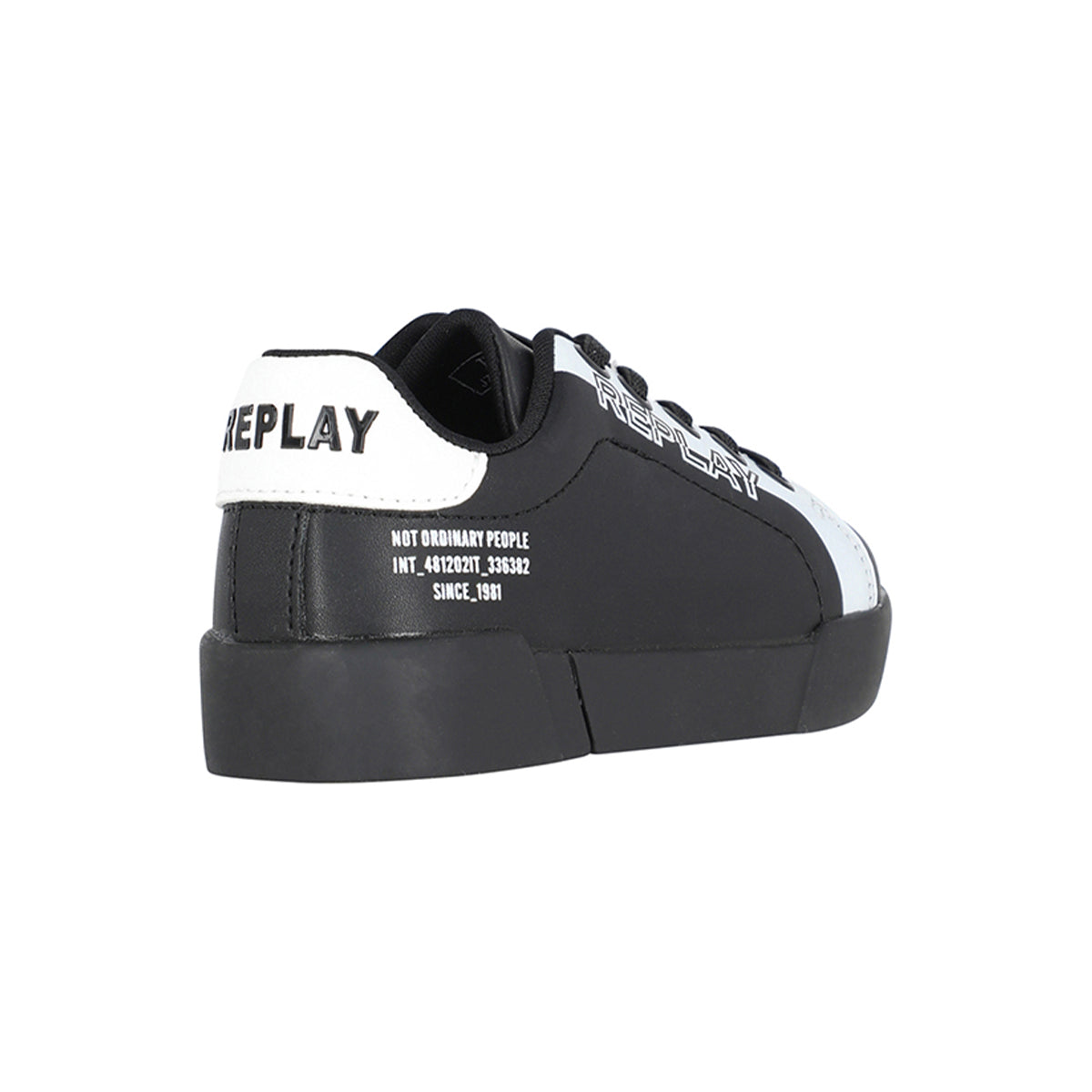 נעלי Replay סוליה גבוהה כתוביות מותג לבנות לילדים