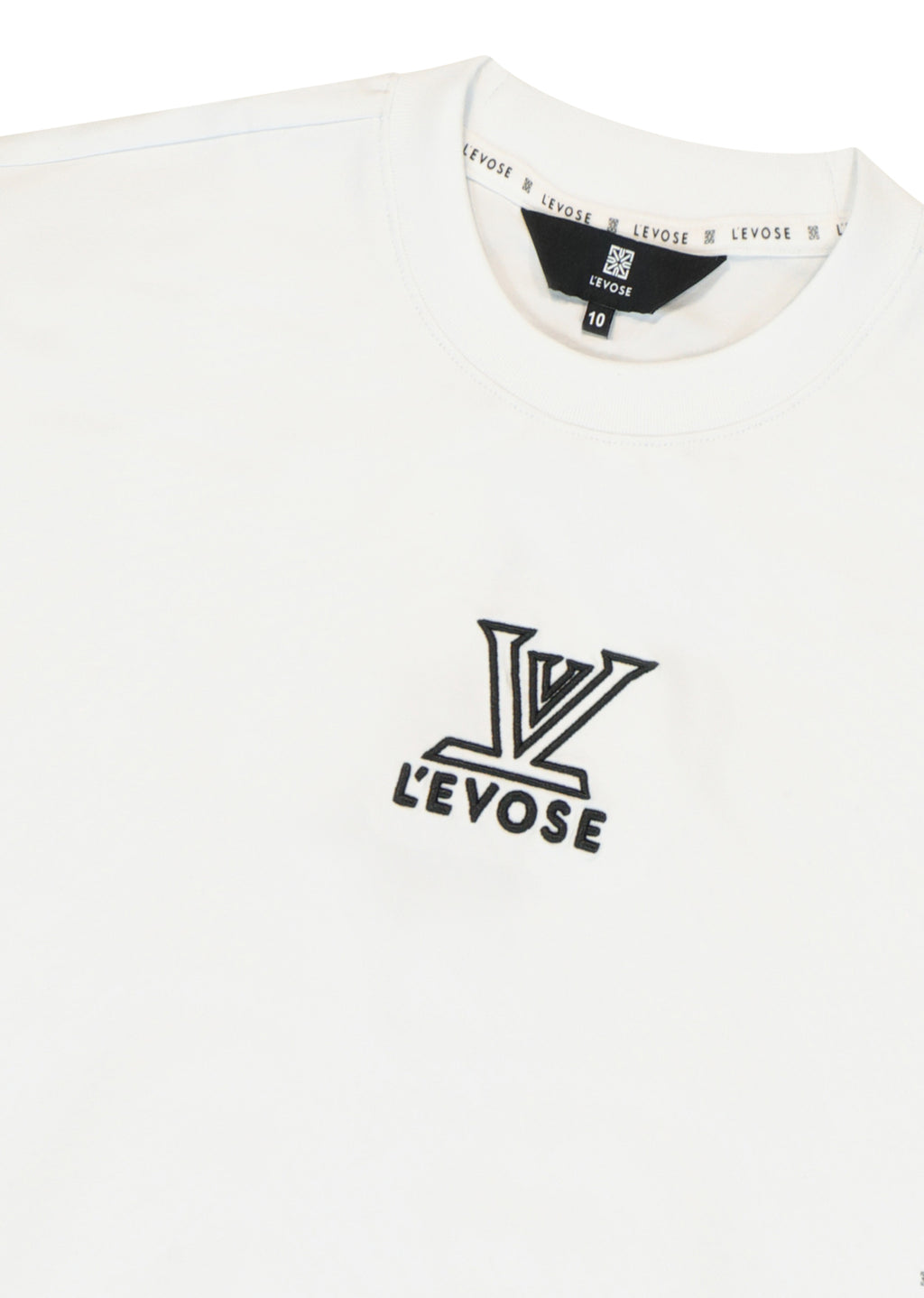 חולצת טישרט LEVOSE עיגול לוגו X לילדים WHITE / 2Y