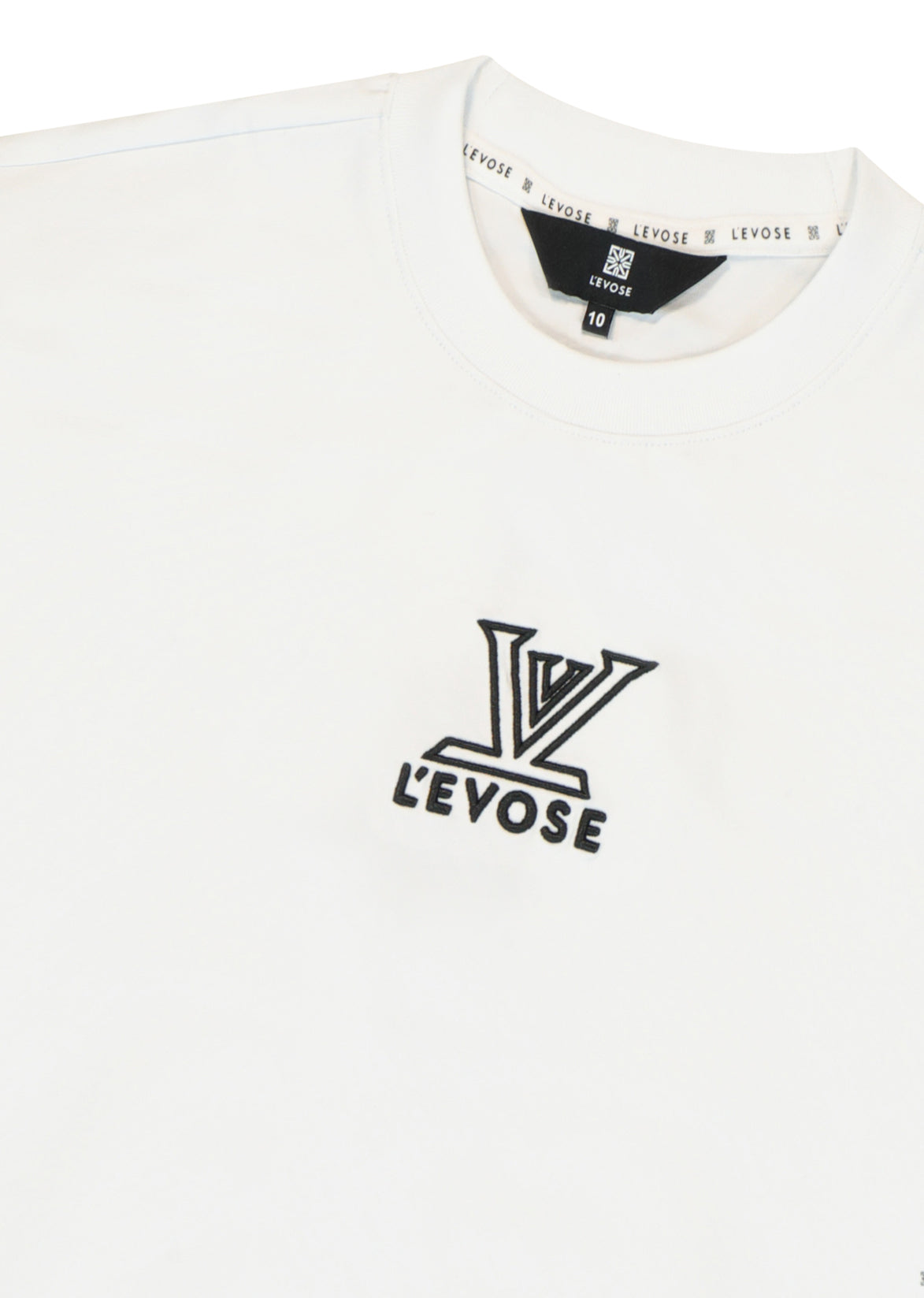 חולצת טישרט LEVOSE עיגול לוגו X לילדים WHITE / 2Y