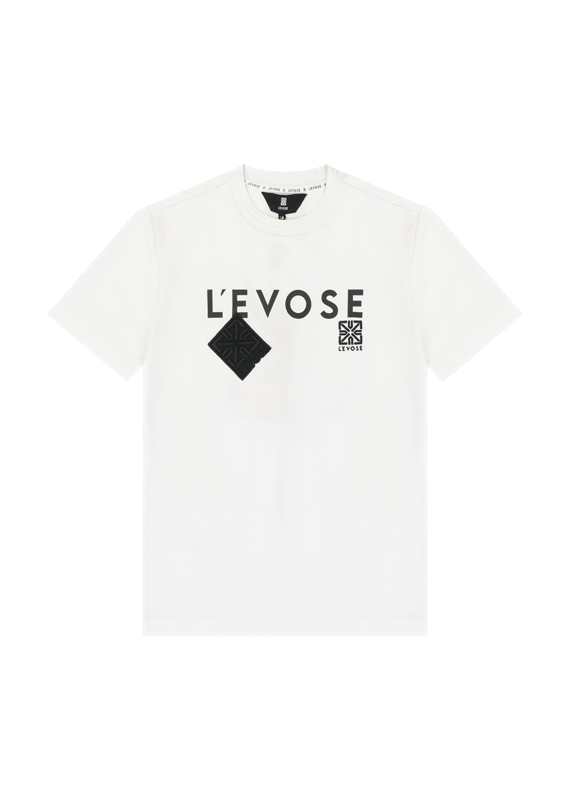 חולצת טישרט LEVOSE לוגו קדמי לילדים WHITE / 2Y