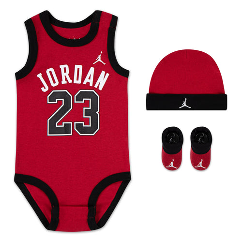 בגד גוף JHN 23 JERSEY JORDAN לתינוקות Red / NB