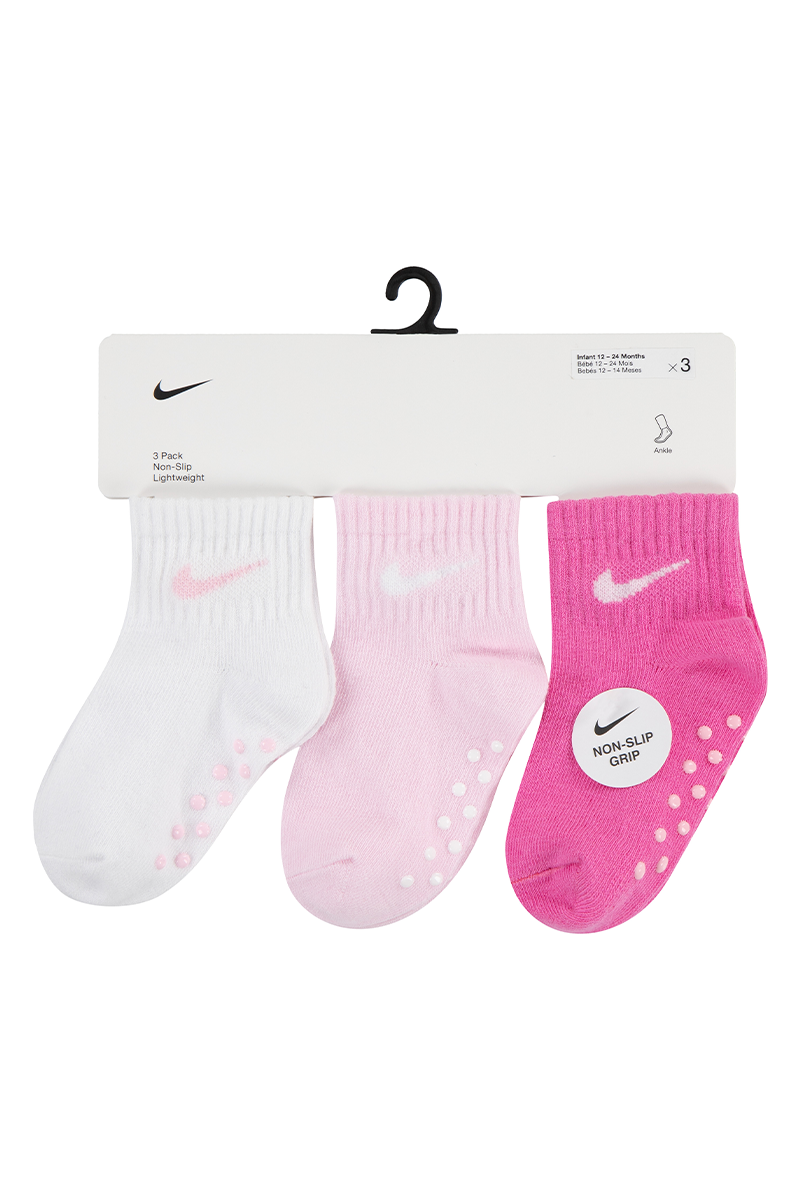 שלישיית גרבי NIKE לוגו מותג לתינוקות