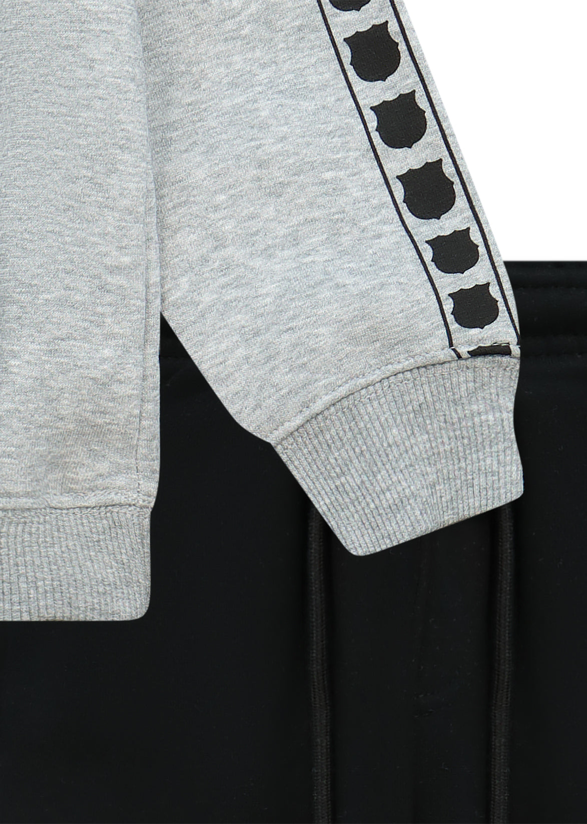 חליפת טרנינג BARCA NAMES קפוצ'ון לילדים Gray / 2Y