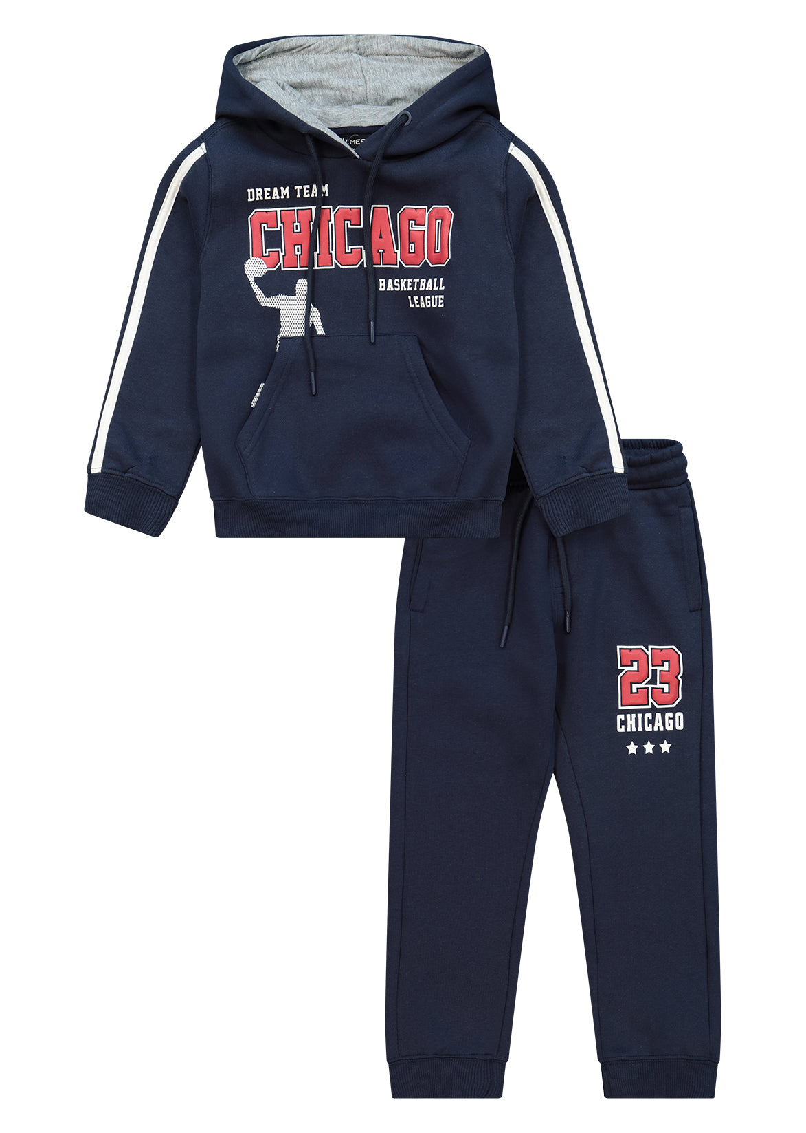 חליפת טרנינג CHICAGO NAMES לילדים BLUE / 2Y