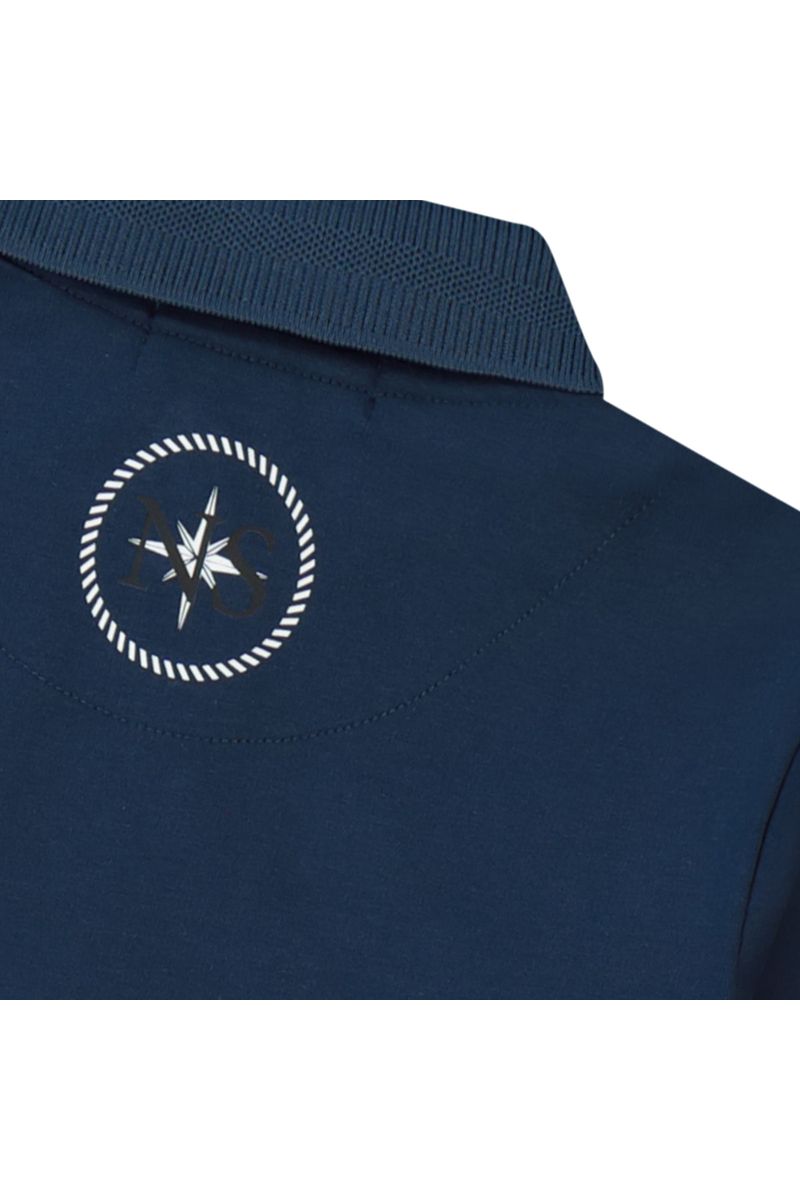 חולצת צווארון NAUTICA לוגו בצד לילדים BLUE / 2Y