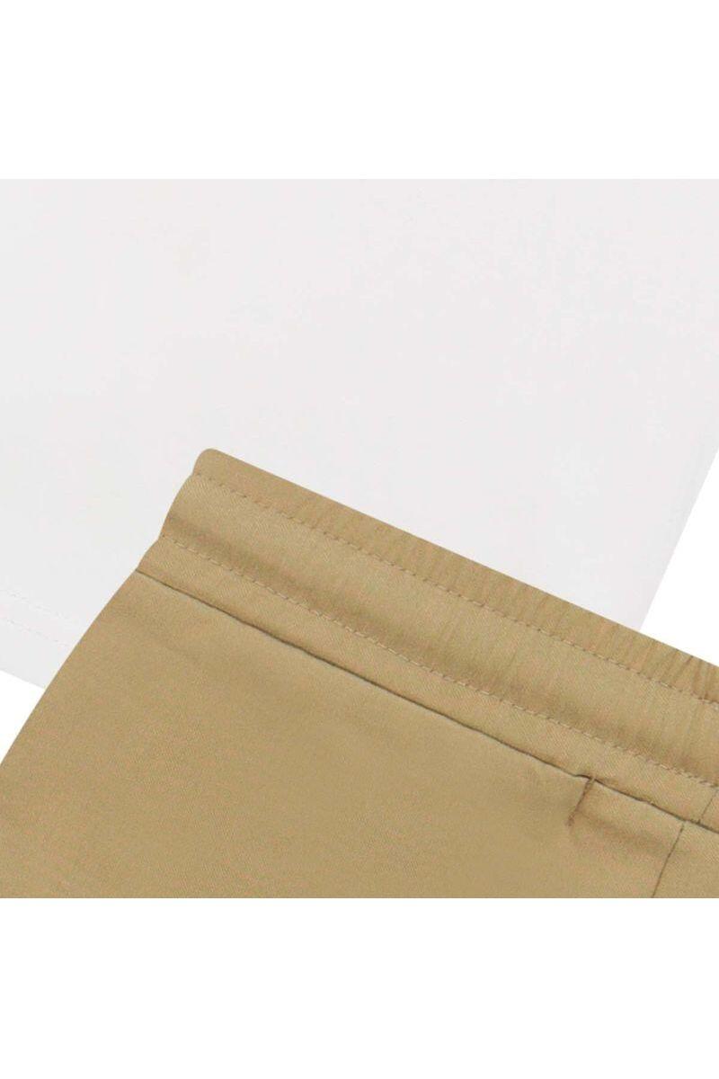 חליפת טריקו NAUTICA ריבוע באמצע לילדים WHITE / 2Y