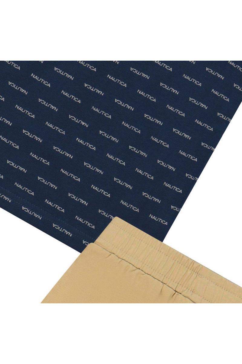 חליפת טריקו NAUTICA לוגו מלא לילדים BLUE / 2Y