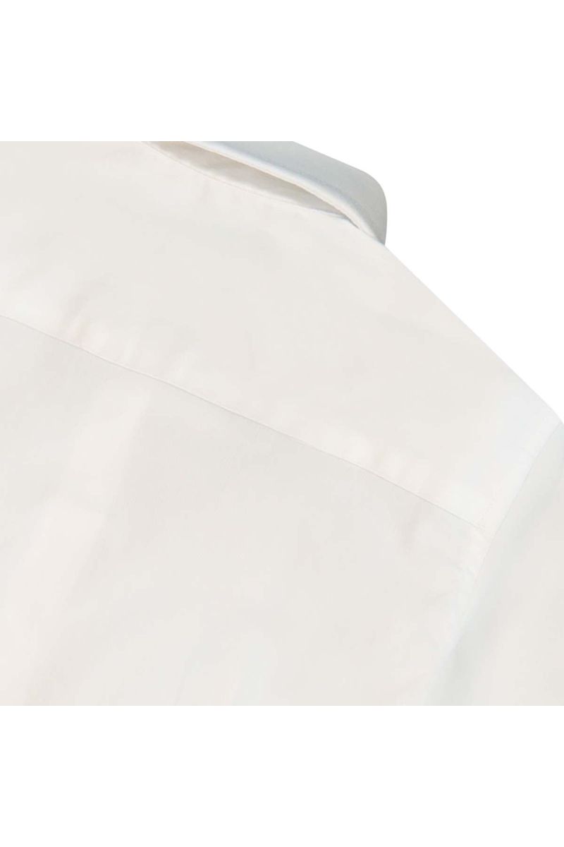 חולצה מכופתרת NAUTICA לוגו מותג בצד לילדים WHITE / 2Y