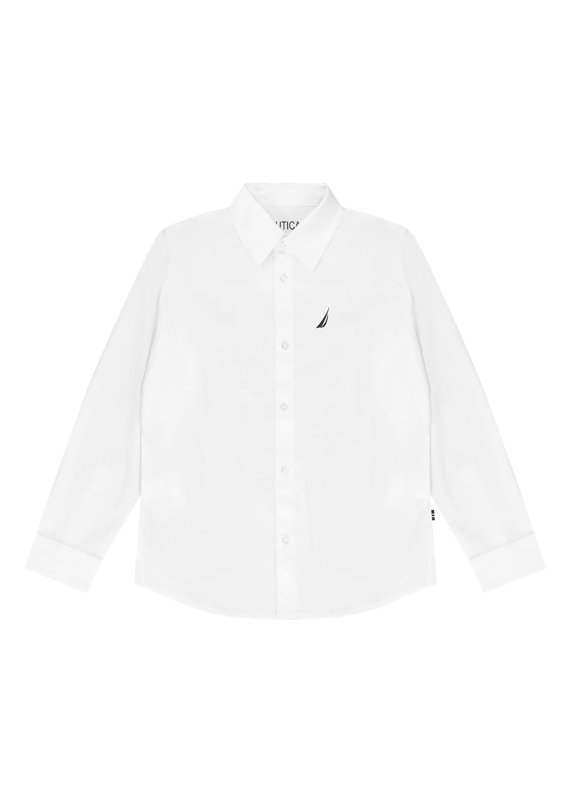 חולצה מכופתרת NAUTICA במיתוג גב גדול לילדים