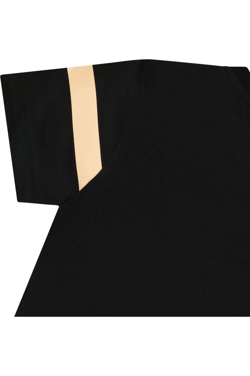 חולצת טישירט NAUTICA פס לילדים BLACK / 2Y