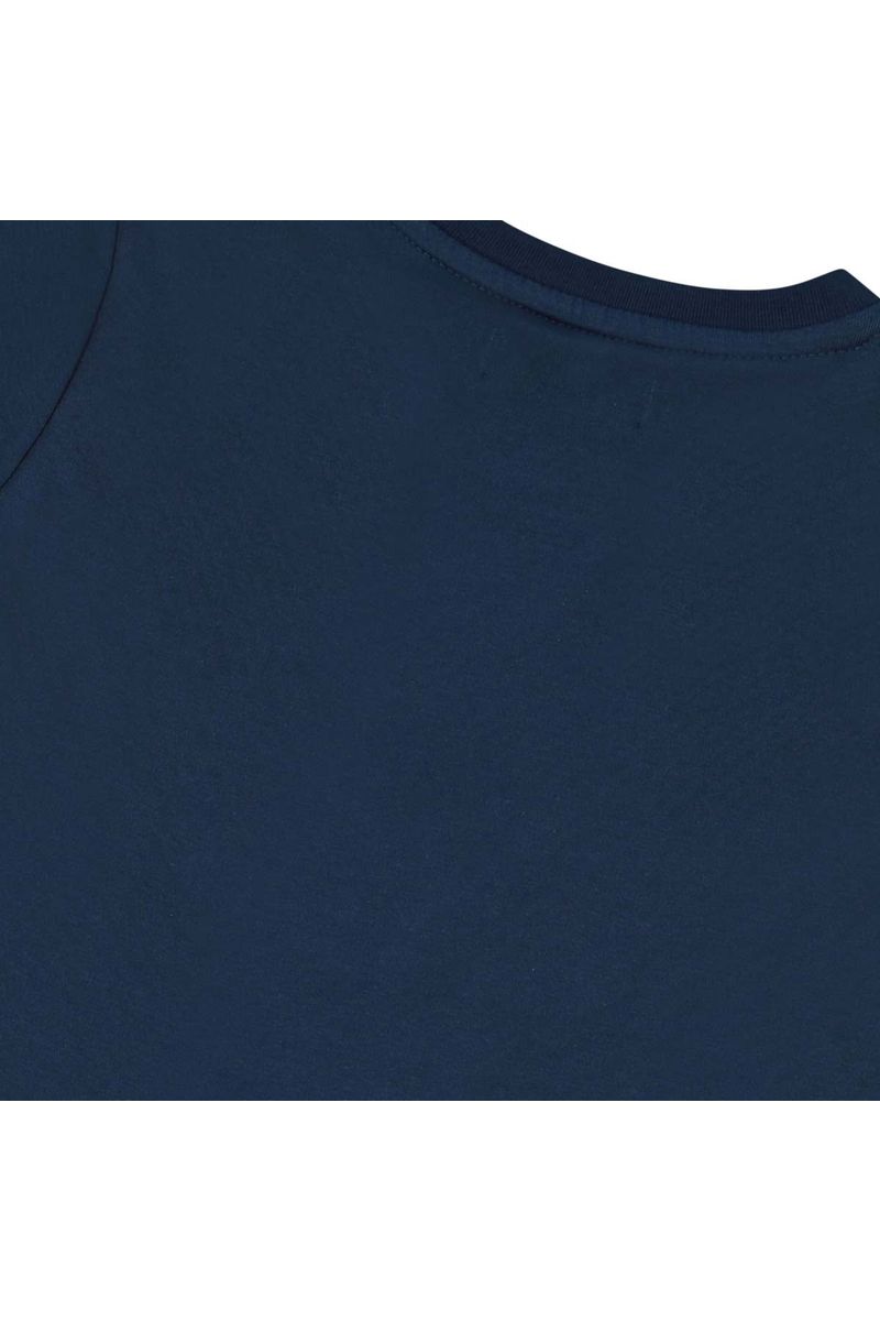 חולצת טישירט NAUTICA הדפס באמצע לילדים BLUE / 2Y