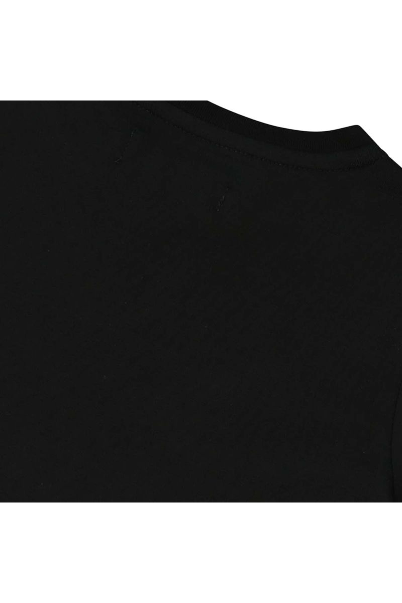 חולצת טישירט NAUTICA הדפס באמצע לילדים BLACK / 2Y