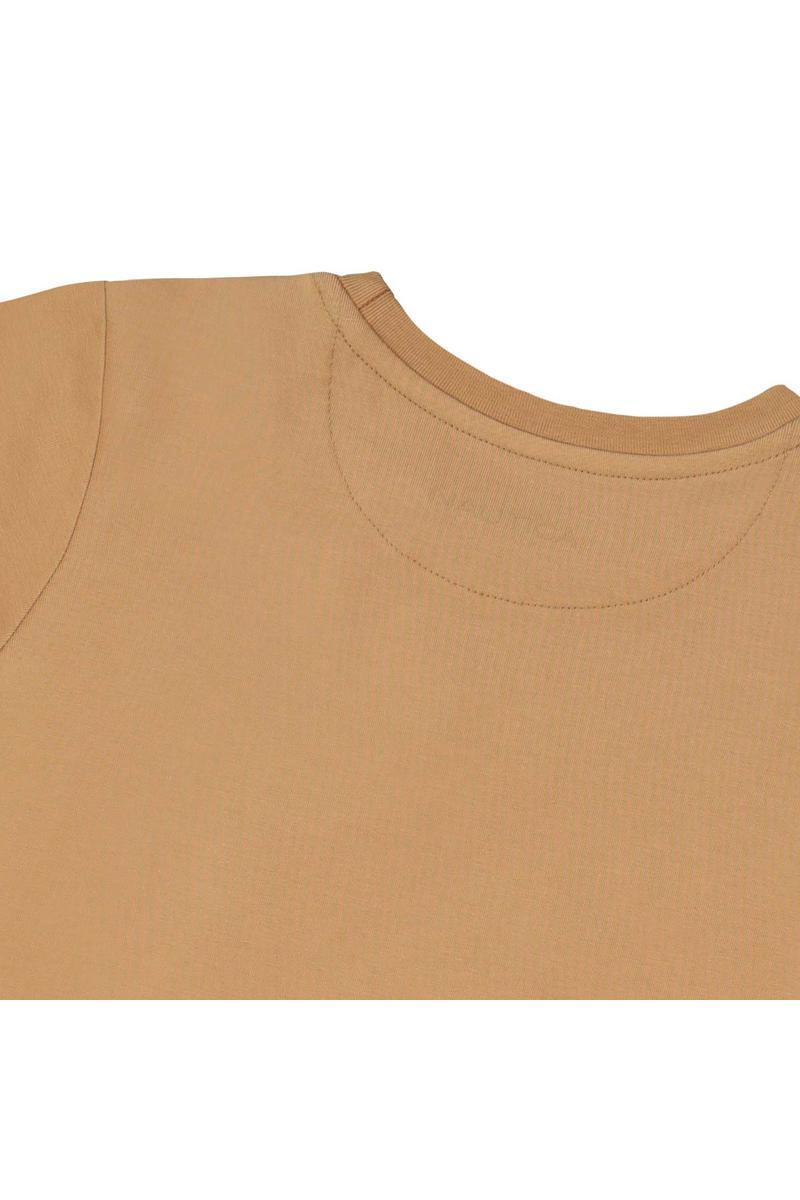 חולצת טישירט NAUTICA הדפס באמצע לילדים BROWN / 2Y